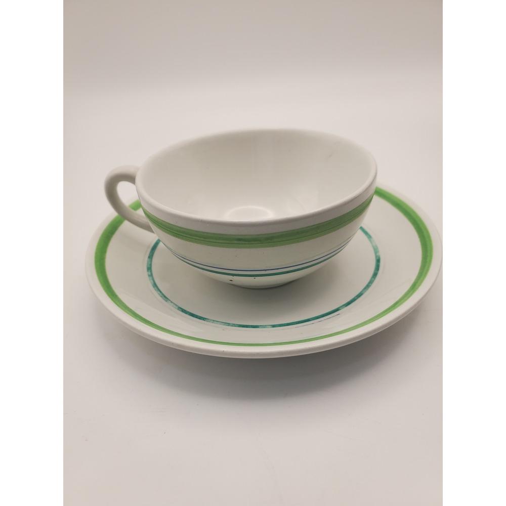 Vtg 1930-1950s S.C. Richard San Cristoforo Italian Coffee Cup & Saucer Set #2